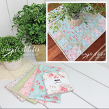 Bentley Table Topper Kit- Green Dot Border