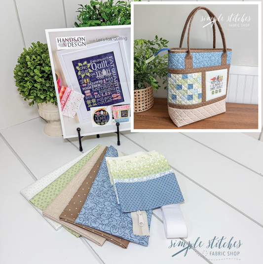 Let's Talk Quilting Stitch & Stow Bag Kit