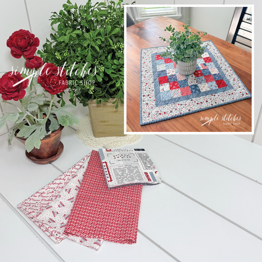 Independence Day Seasonal Topper Kit - State Backing
