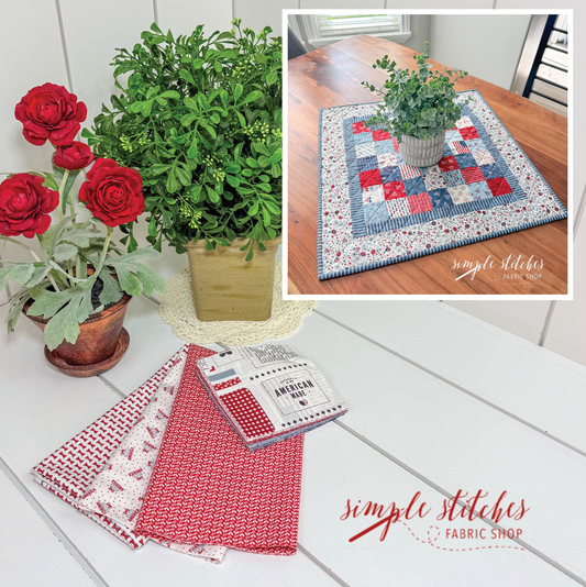 Independence Day Red Seasonal Topper Kit