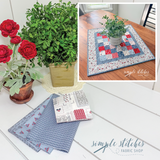 Independence Day Blue Seasonal Topper Kit