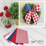 Fourth of July Vintage Charm Bow