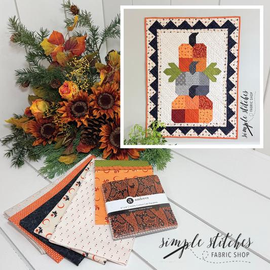 Pumpkin Trio Wall Hanging Kit