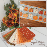 Pumpkins MINI Runner Kit - Plaid Backing