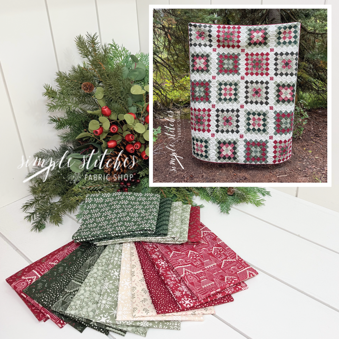 Christmas Sweet Granny Quilt