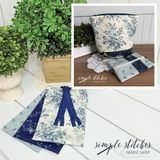 Take Along Project Bags - Breathtaking Blues