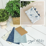 Breathtaking Blues Make Note Notebook Kit