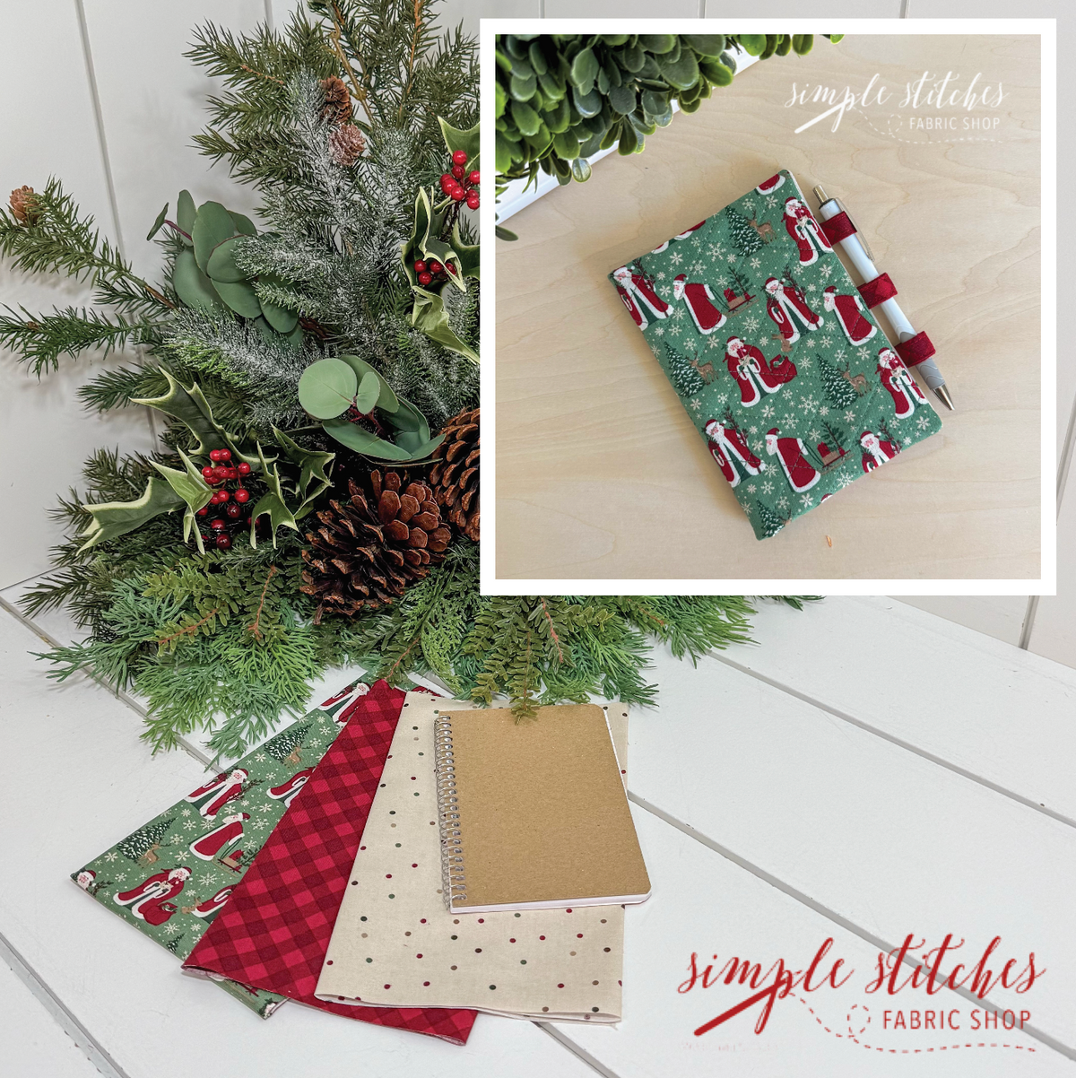 Christmas Time Make Note Notebook Kit