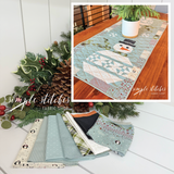Mr. Frosty Quilt Table Runner Kit - Cream Backing