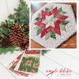 Candlelight Christmas Rock Candy Table Topper Kit