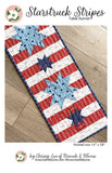 Starstruck Stripes Table Runner Paper Pattern by Branch & Blume
