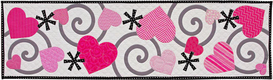 Valentine Table Runner Pattern by Ahhh Quilting