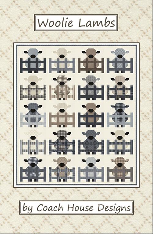 Woolie Lambs Paper Pattern by Coach House Designs
