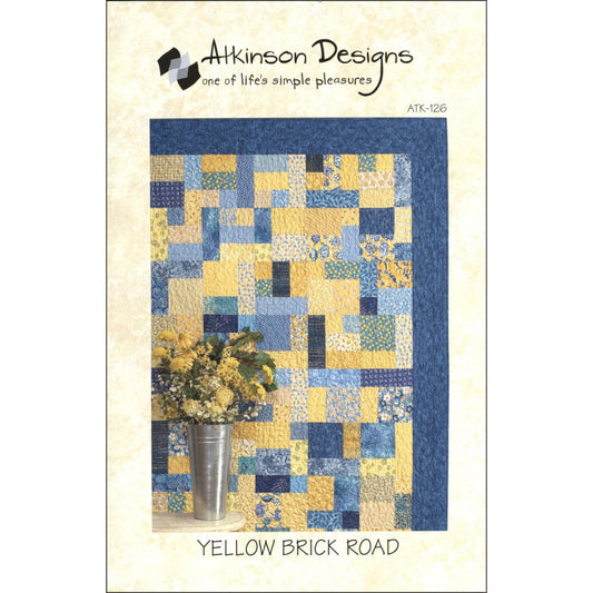 Yellow Brick Road Paper Pattern by Atkinson Design