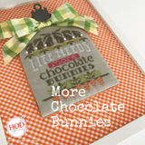More Chocolate Bunnies Cross Stitch Pillow Kit