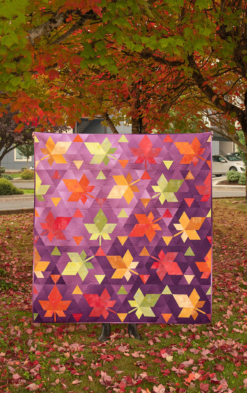 Fall Foliage Paper Pattern by Krista Moser