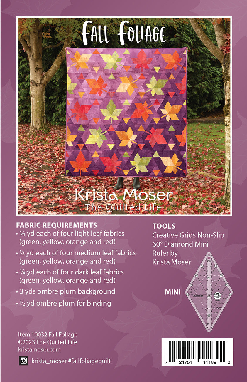 Fall Foliage Paper Pattern by Krista Moser