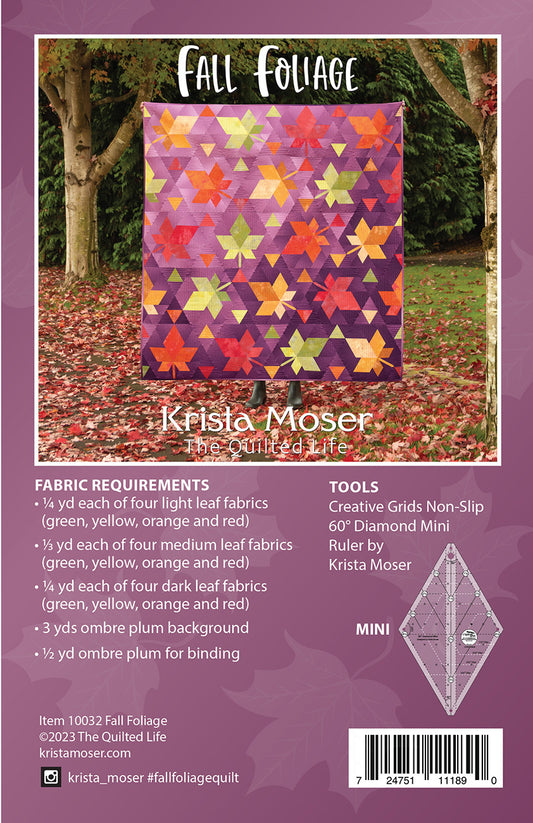 Fall Foliage Paper Pattern by Krista Moser