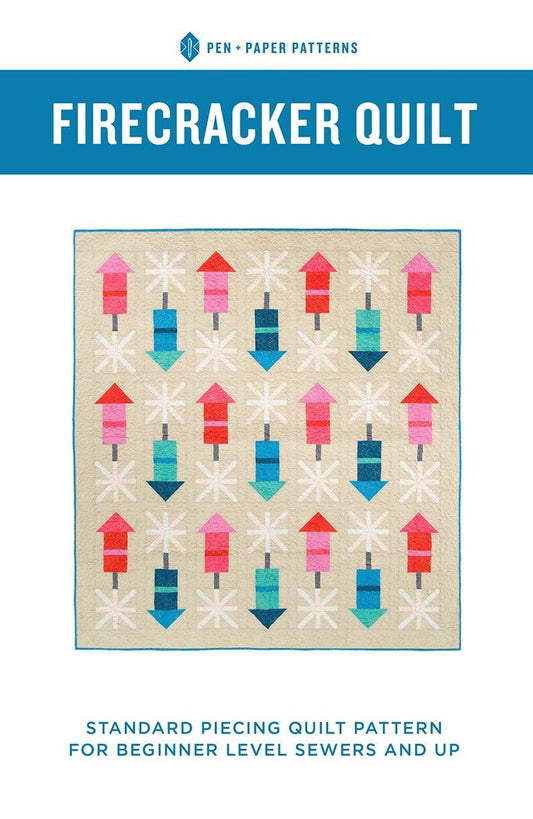 Firecracker Quilt Pattern by Pen Paper Patterns