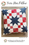 Five Star Pillow Paper Pattern by Branch & Blume