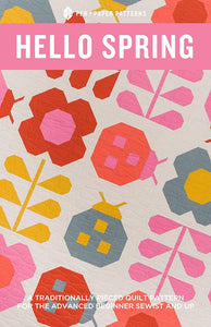 Hello Spring Quilt Pattern by Pen Paper Patterns