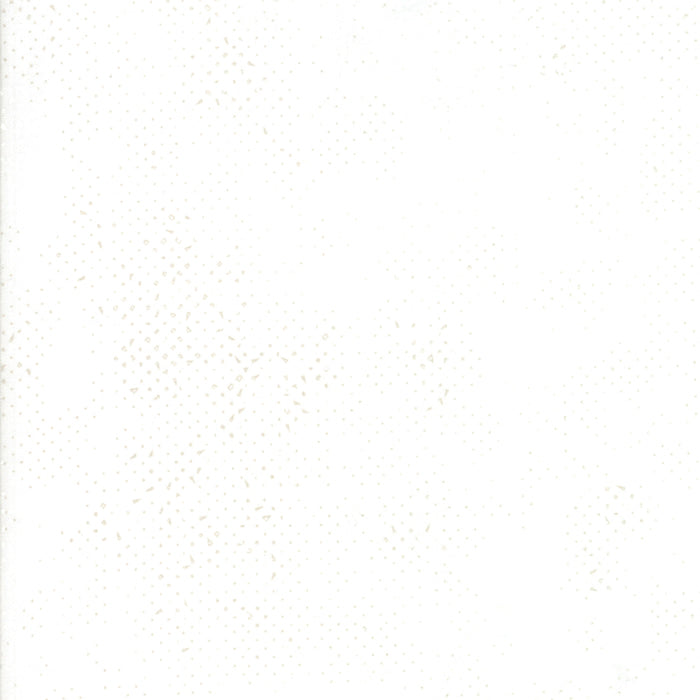 Spotted White Yardage by Zen Chic for Moda 1660 11 - PRICE PER 1/2 YARD