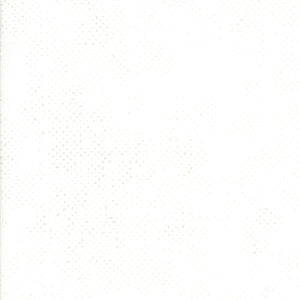 Spotted White Yardage by Zen Chic for Moda 1660 11 - PRICE PER 1/2 YARD