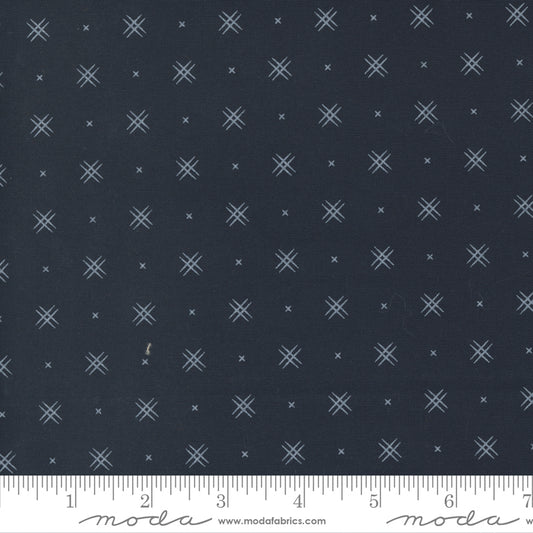 Beyond Bella On Point Blender Washed Black Yardage by Moda 16740 118- PRICE PER 1/2 YARD