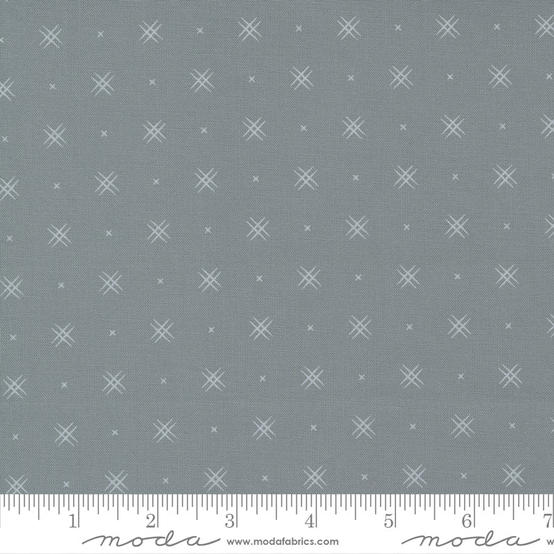 Beyond Bella On Point Blender Steel Yardage by Moda 16740 184- PRICE PER 1/2 YARD