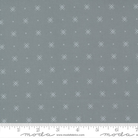 Beyond Bella On Point Blender Steel Yardage by Moda 16740 184- PRICE PER 1/2 YARD