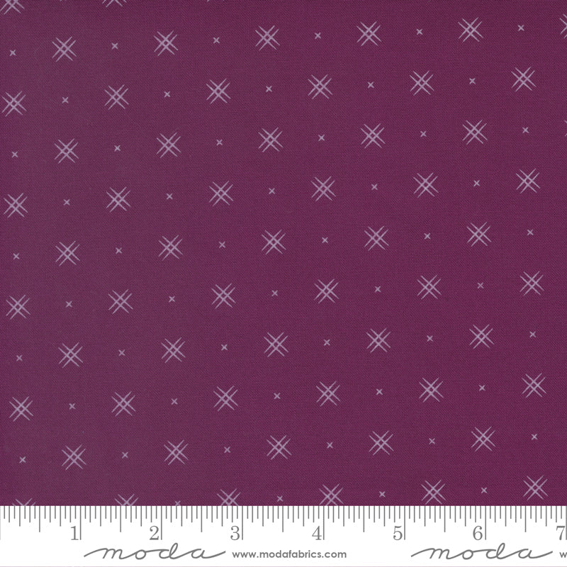 Beyond Bella On Point Blender Boysenberry Yardage by Moda 16740 217- PRICE PER 1/2 YARD
