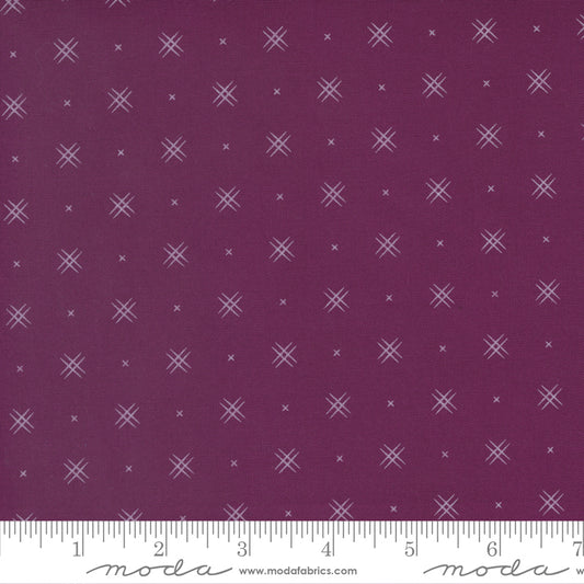 Beyond Bella On Point Blender Boysenberry Yardage by Moda 16740 217- PRICE PER 1/2 YARD
