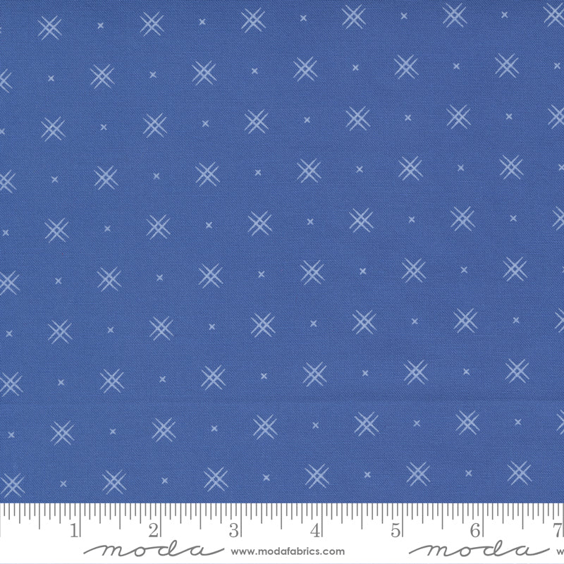 Beyond Bella On Point Blender Cobalt Yardage by Moda 16740 227- PRICE PER 1/2 YARD