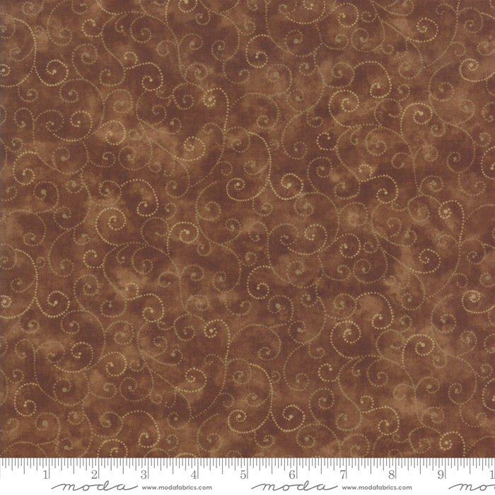 Marble Swirls Chocolate for Moda -9908 81- PRICE PER 1/2 YARD