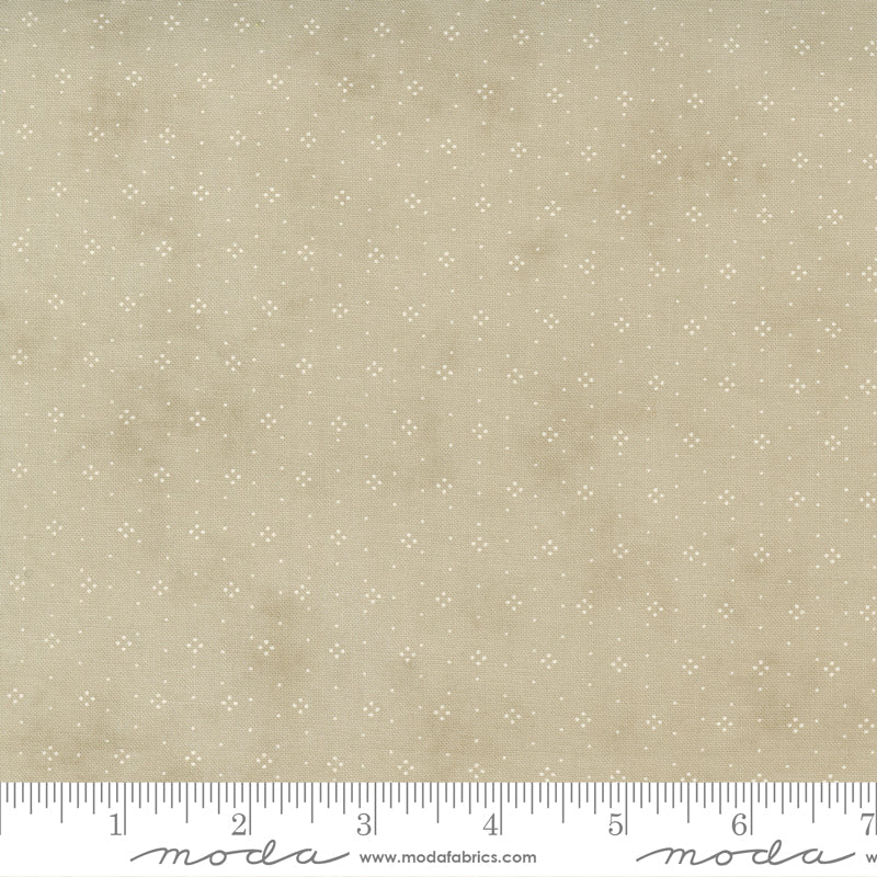 Strawberries & Rhubarb Eyelet Birch Ydg by Fig Tree & Co. for Moda - 20407 16 - PRICE PER 1/2 YARD