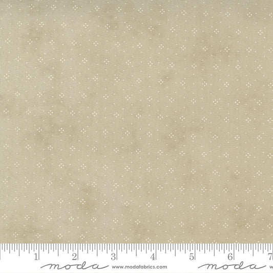 Strawberries & Rhubarb Eyelet Birch Ydg by Fig Tree & Co. for Moda - 20407 16 - PRICE PER 1/2 YARD