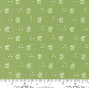 Christmas Stitched Pinecone Blender Pine Ydg for Moda - 20444 12 - PRICE PER 1/2 YARD
