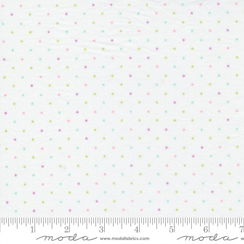 Twinkle Basic Dot Star Spring Yardage for Moda - 24106 34 - PRICE PER 1/2 YARD