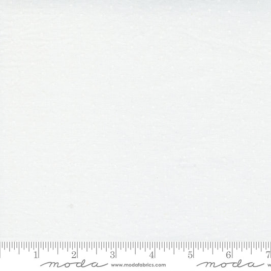 Twinkle Basic Dot Star White on White Yardage for Moda - 24106 42 - PRICE PER 1/2 YARD