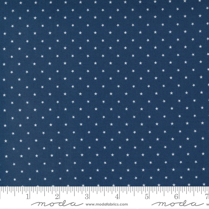 Twinkle Basic Dot Star Night Yardage for Moda - 24106 50 - PRICE PER 1/2 YARD