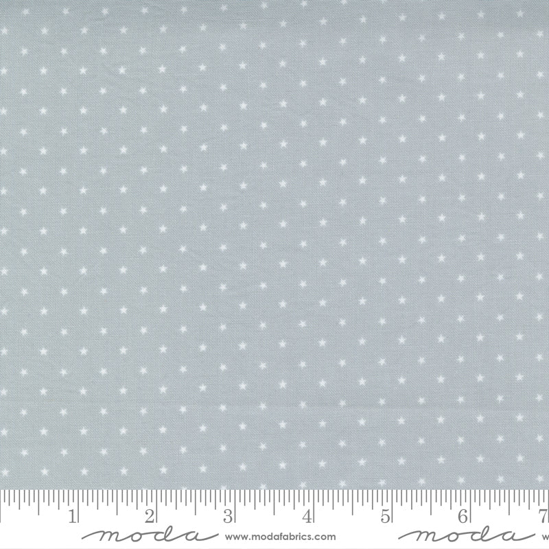 Twinkle Basic Dot Star Fog Yardage for Moda - 24106 52 - PRICE PER 1/2 YARD