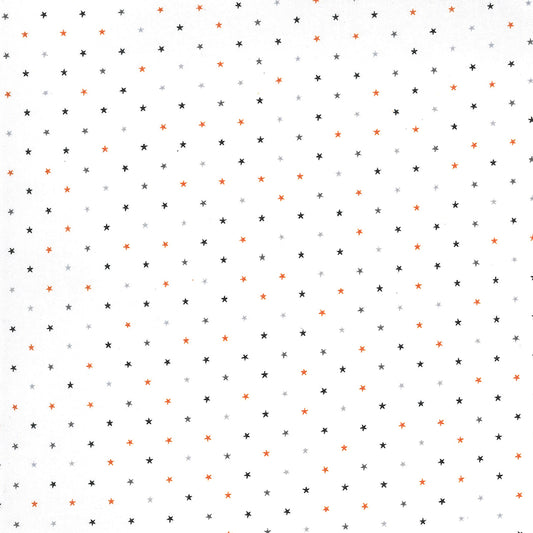 Twinkle Tiny Stars Halloween Ghost Yardage for Moda - 24106 11 - PRICE PER 1/2 YARD