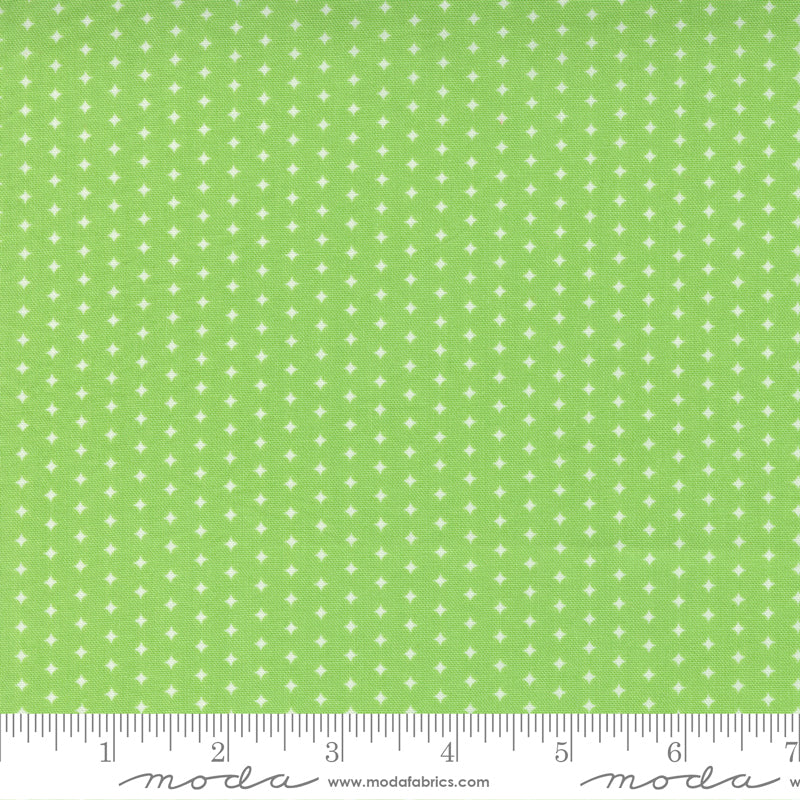 Love Lily Blender Dot Kiwi Yardage  for Moda - 24116 16 - PRICE PER 1/2 YARD