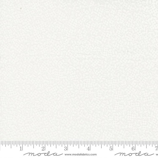 Coriander Seeds Small Floral White Yardage for Moda -29148 11 - PRICE PER 1/2 YARD