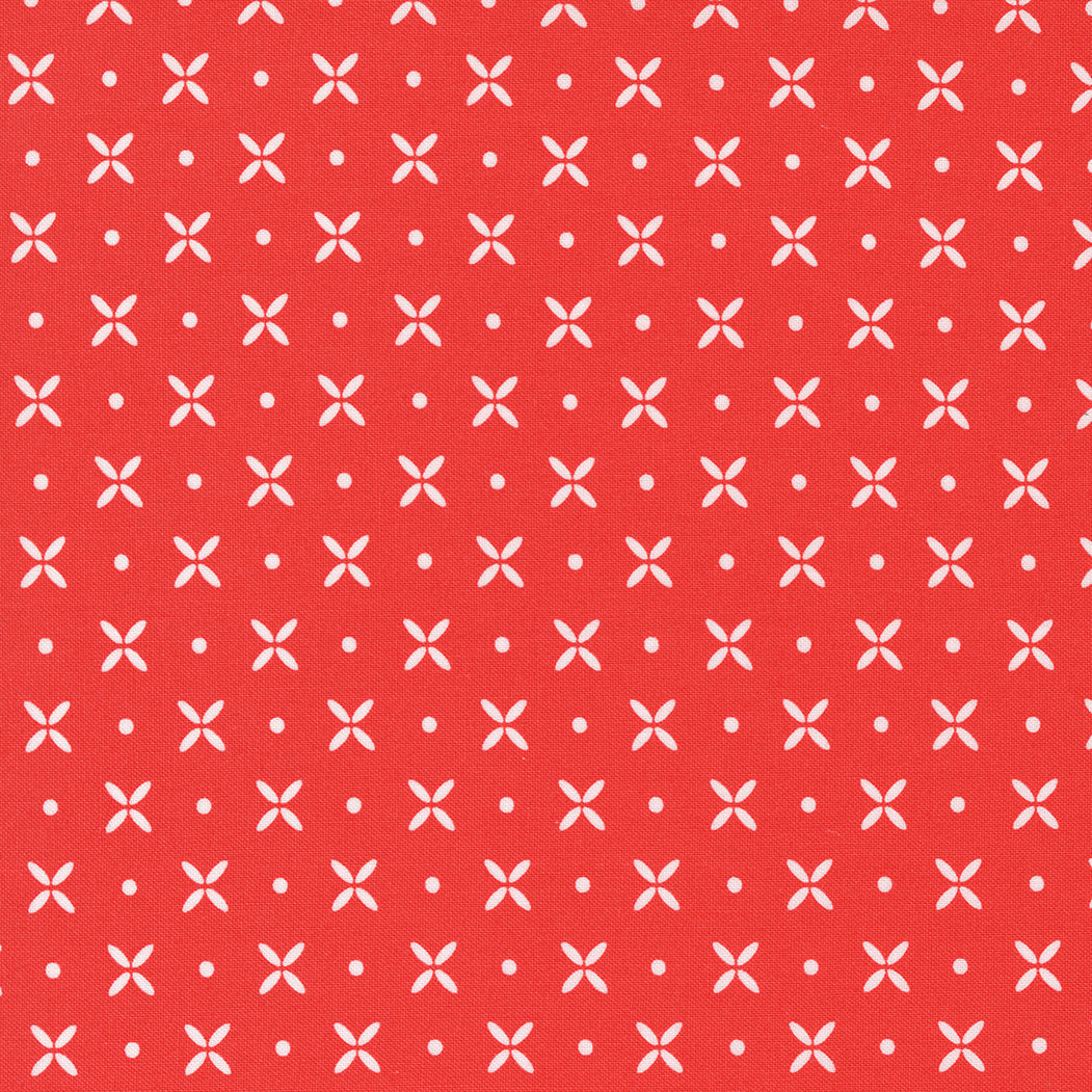 Simply Delightful Orange Peel Geranium Yardage for Moda - 37641 26- PRICE PER 1/2 YARD