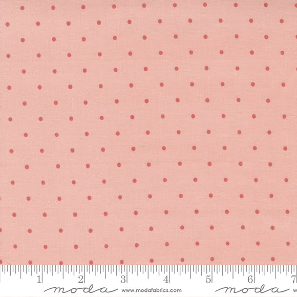 Country Rose Magic Dot Dots Pale Pink Yardage for Moda - 5175 12  - PRICE PER 1/2 YARD