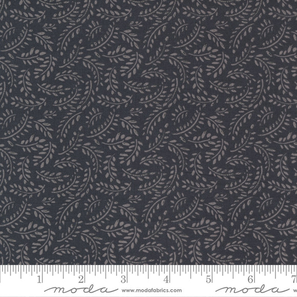 Timber Meadow Black Mud Yardage by Sweetwater for Moda - 55554 27 - PRICE PER 1/2 YARD