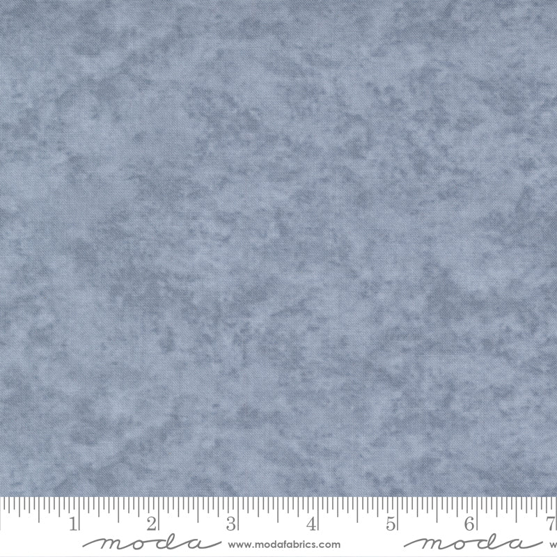 Winter Flurries Marble Solid Textured Sky for Moda - 6538 257- PRICE PER 1/2 YARD