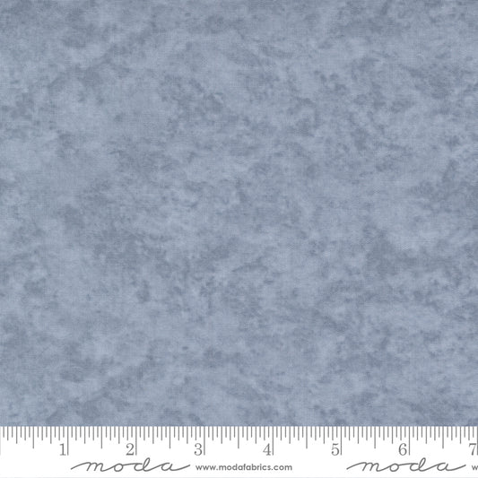 Winter Flurries Marble Solid Textured Sky for Moda - 6538 257- PRICE PER 1/2 YARD