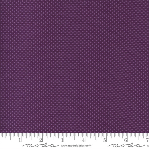 Violet Hill Pindot Dot Magenta by Holly Taylor for Moda - 6827 13 - PRICE PER 1/2 YARD
